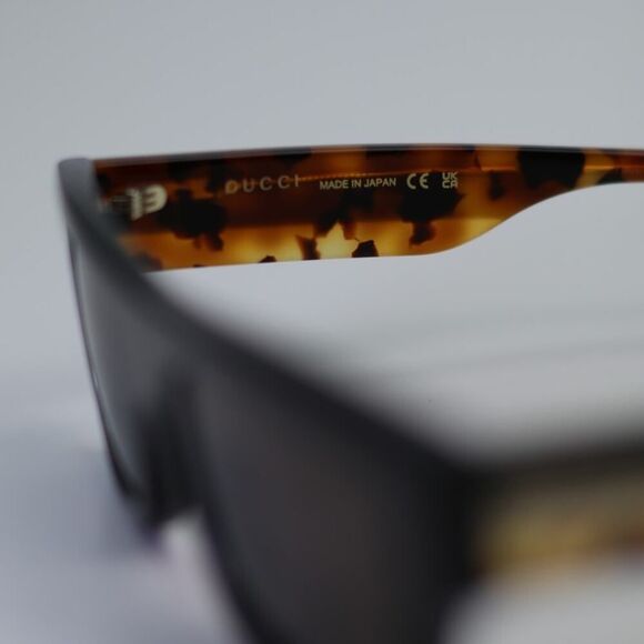 NEW Gucci Sunglasses GG1301S 003 Black Dark Brown Men Authentic - Picture 9 of 10